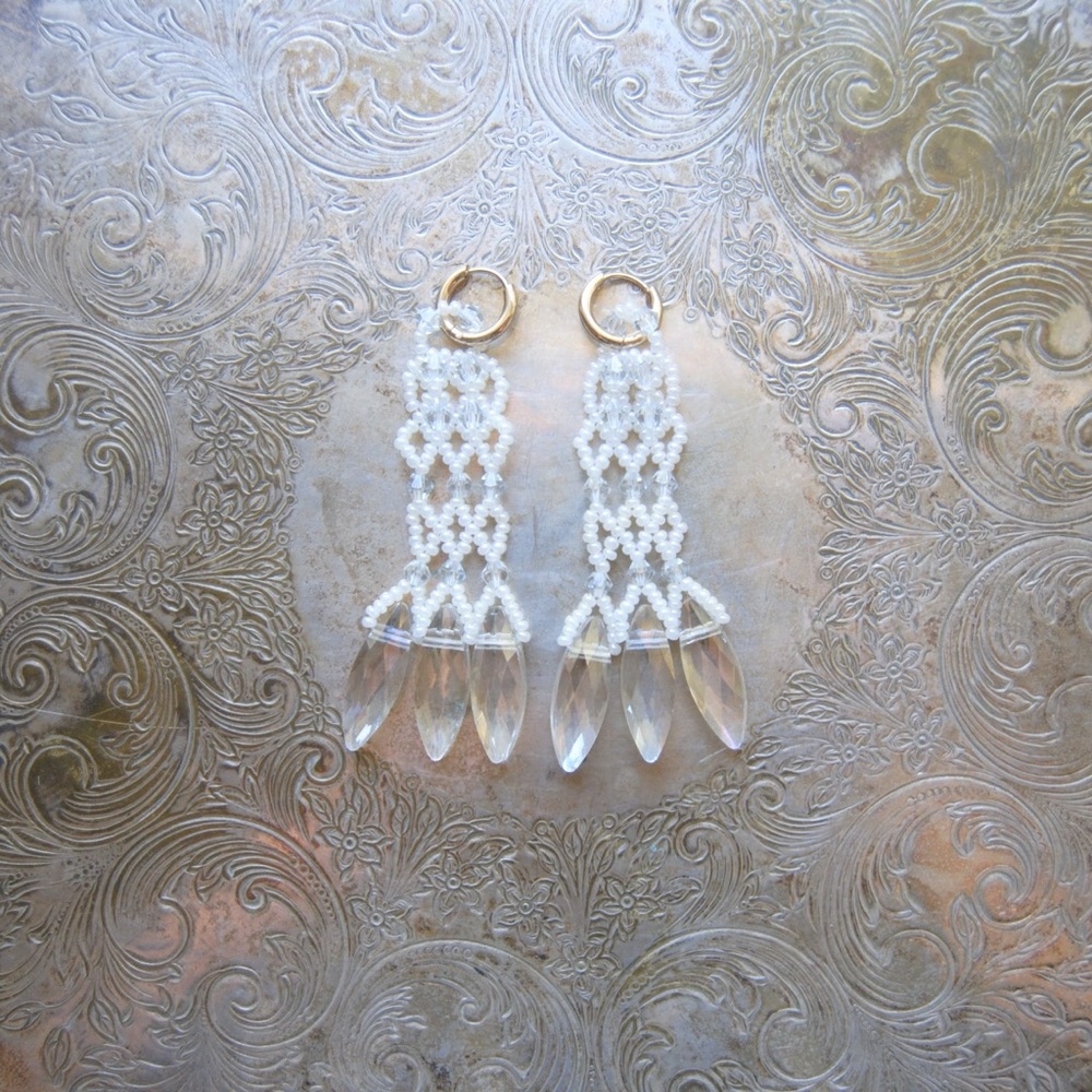Beaded Motifs Earrings